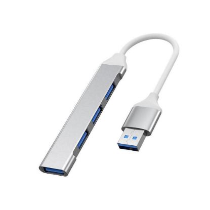 Obrázek PremiumCord Hub USB3.2A na USB3.2 A + 3x USB2.0 A, SuperSpeed 5Gbps, hliníkové pouzdro