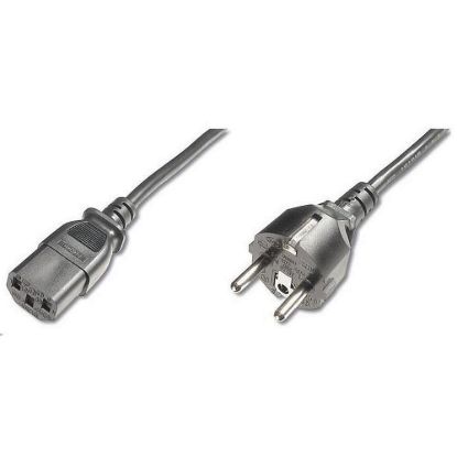 Obrázek PREMIUMCORD Kabel napájecí 230V/ 10A, rovná vidlice, 2m