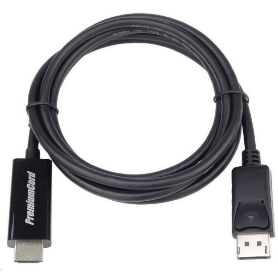 Obrázek PREMIUMCORD Kabel DisplayPort - HDMI 2m