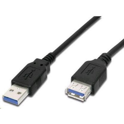 Obrázek PremiumCord Prodlužovací kabel USB 3.0 Super- speed 5Gbps A- A, MF, 9pin, 2m