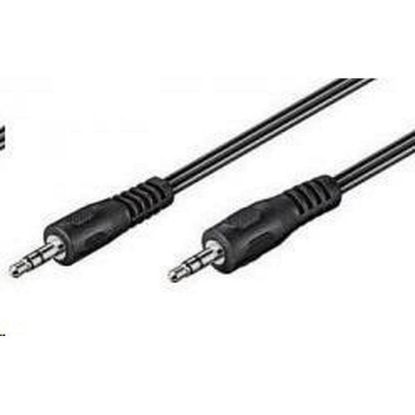 Obrázek PREMIUMCORD Kabel audio 3, 5mm Jack 5m (M/ M, stereo)