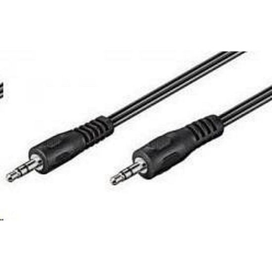 Obrázek PREMIUMCORD Kabel audio 3, 5mm Jack 5m (M/ M, stereo)