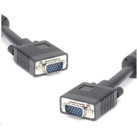 Obrázek PREMIUMCORD Kabel VGA propojovací 7m HQ (HD15M/ M, DDC2, 3x Coax + 8 žil, feritová jádra)