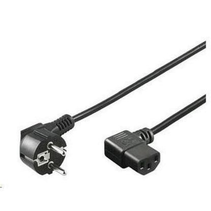 Obrázek PREMIUMCORD Kabel napájecí 230V 2m úhlový 90st