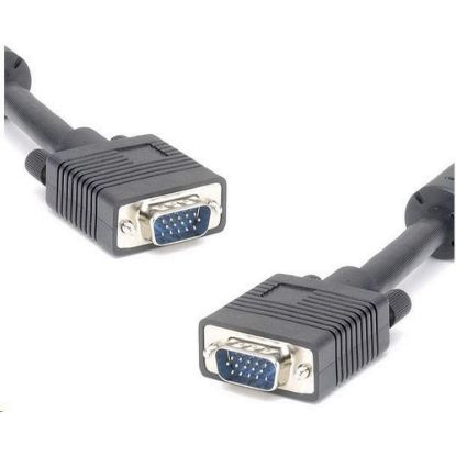 Obrázek PREMIUMCORD Kabel VGA propojovací 15m HQ (HD15M/ M, DDC2, 3x Coax + 8 žil, feritová jádra)