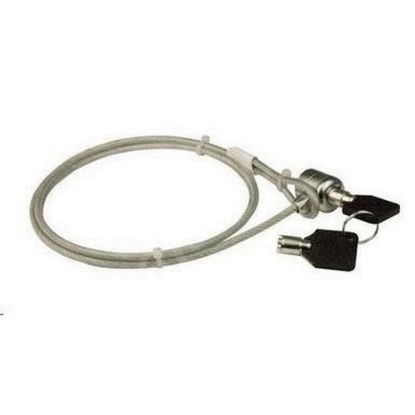 Obrázek PREMIUMCORD Bezpečnostní zámek na NTB 1, 8m Kensington Lock (na klíč, ocelové lanko)