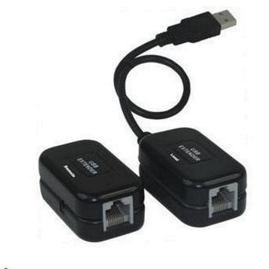 Obrázek PREMIUMCORD Extender USB 1.1 po RJ45 (až 60m)