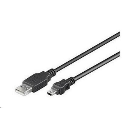Obrázek PREMIUMCORD Kabel USB 2.0 A- Mini B (5pin) propojovací 3m