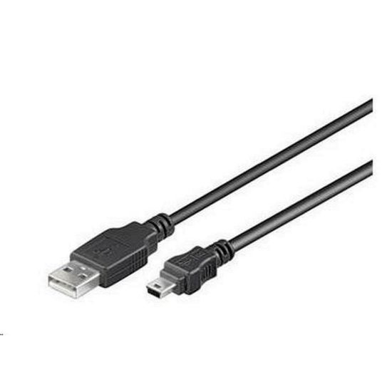 Obrázek PREMIUMCORD Kabel USB 2.0 A- Mini B (5pin) propojovací 5m