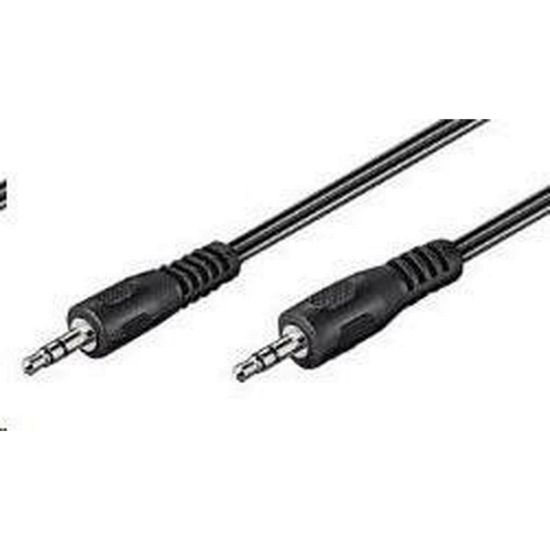 Obrázek PREMIUMCORD Kabel audio 3, 5mm Jack 3m (M/ M, stereo)