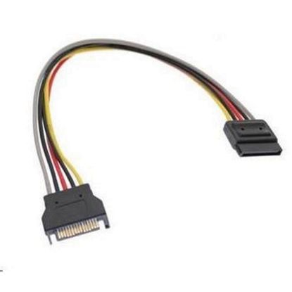 Obrázek PREMIUMCORD Kabel SATA prodlužovací napájecí k HDD 16cm