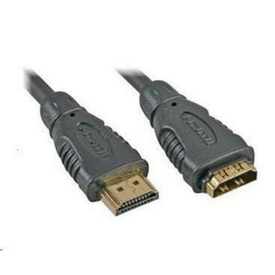 Obrázek PREMIUMCORD Kabel prodlužovací HDMI - HDMI 2m, zlacené konektory