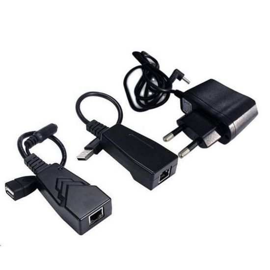 Obrázek PREMIUMCORD Extender USB 2.0 po RJ45 (až 50m)
