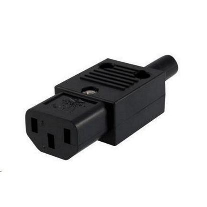 Obrázek PREMIUMCORD Konektor napájecí 230V na kabel (samice, IEC C13)