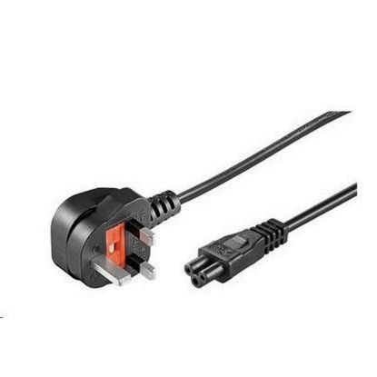 Obrázek PREMIUMCORD Kabel napájecí 230V/ 10A, přímý pro Velkou Británii, 2m