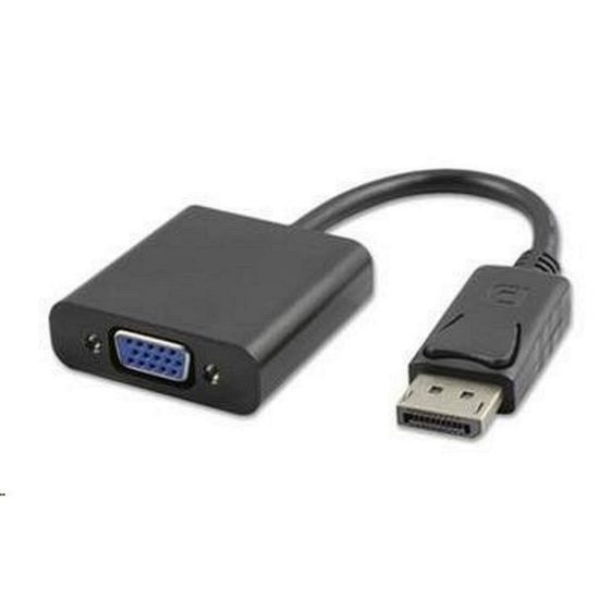 Obrázek PREMIUMCORD Redukce DisplayPort - VGA 15cm (M/ F, černá)