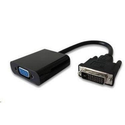 Obrázek PREMIUMCORD Převodník DVI na VGA s krátkým kabelem