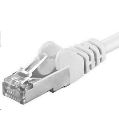 Obrázek PREMIUMCORD Patch kabel CAT6a S- FTP, RJ45- RJ45, AWG 26/ 7 5m bílá