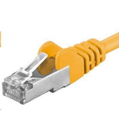 Obrázek PREMIUMCORD Patch kabel CAT6a S- FTP, RJ45- RJ45, AWG 26/ 7 1, 5m žlutá