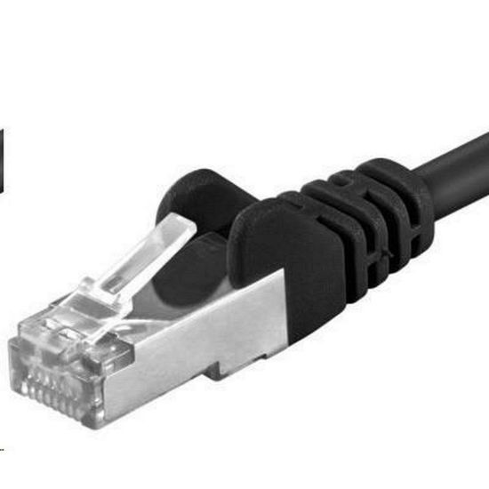 Obrázek PREMIUMCORD Patch kabel CAT6a S- FTP, RJ45- RJ45, AWG 26/ 7 2m černá