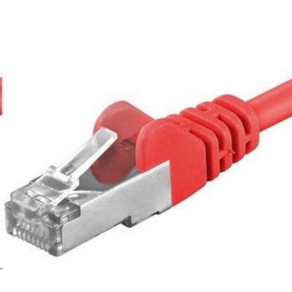 Obrázek PREMIUMCORD Patch kabel CAT6a S- FTP, RJ45- RJ45, AWG 26/ 7 2m červená