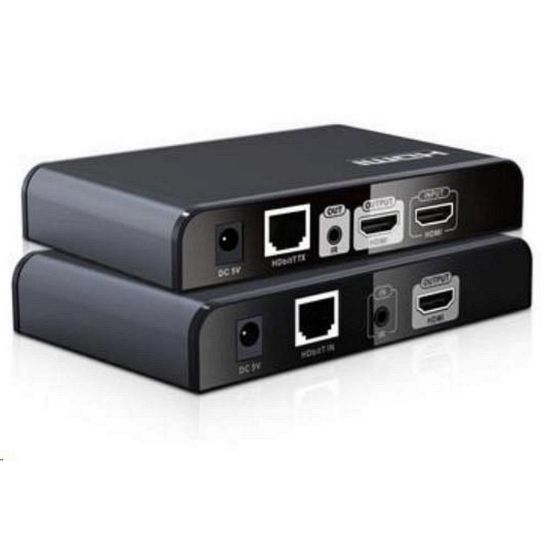 Obrázek PREMIUMCORD HDMI extender na 120m přes LAN, over IP, HDBitT, lokální HDMI výstup