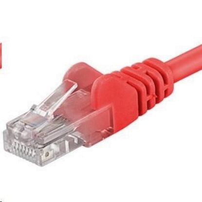 Obrázek PREMIUMCORD Patch kabel UTP RJ45- RJ45 CAT5e 1.5m červená