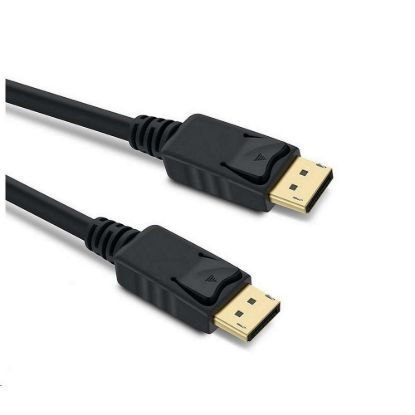 Obrázek PREMIUMCORD Kabel DisplayPort 1.4 přípojný kabel M/ M, zlacené konektory, 3m