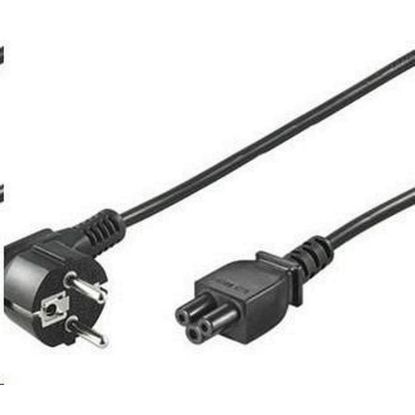 Obrázek PREMIUMCORD Kabel napájecí 230V pro NTB (3pin, Schuko, trojlístek) 2m