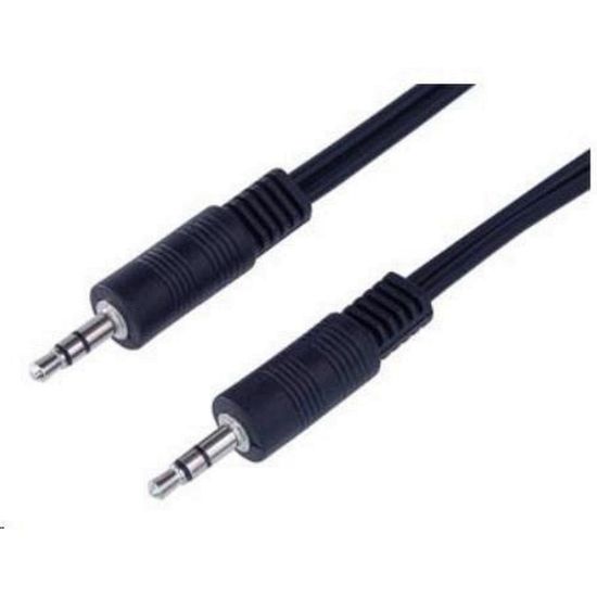 Obrázek PREMIUMCORD Kabel Jack 3, 5mm - 3, 5mm M/ M 0, 5m