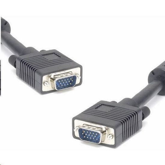 Obrázek PREMIUMCORD Kabel k monitoru HQ (Coax) 2x ferrit, SVGA 15p, DDC2, 3xCoax+8žil, 3m