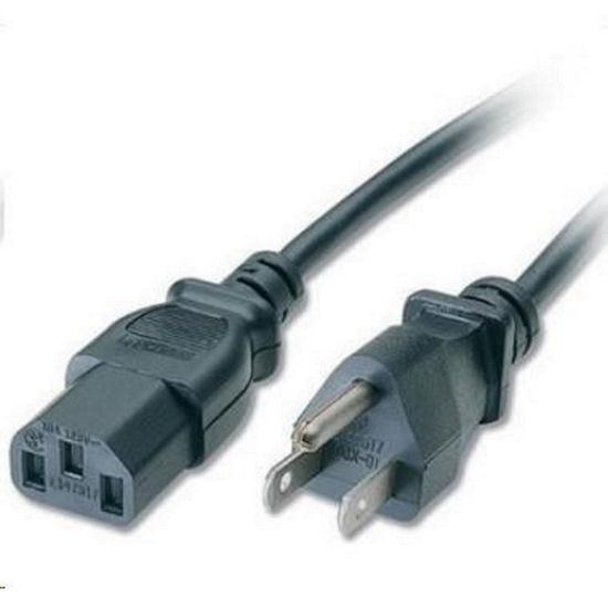 Obrázek PREMIUMCORD Kabel síťový k počítači 2m s USA zástrčkou