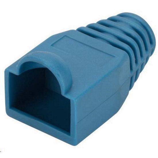 Obrázek PremiumCord 25ks Krytek konektoru RJ45 - modrá
