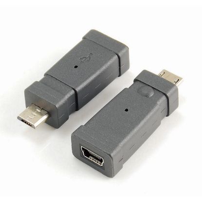 Obrázek PremiumCord USB redukce Mini 5 PIN/ female - Micro USB/ male