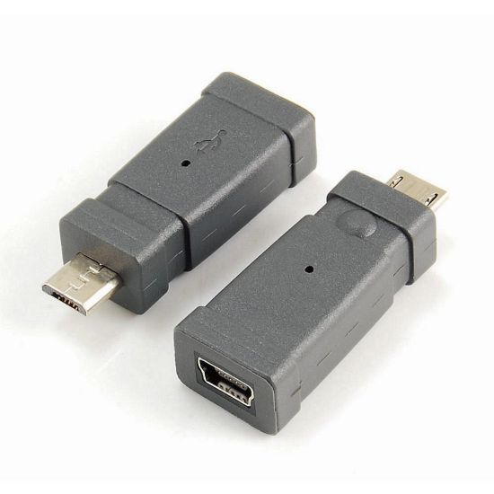 Obrázek PremiumCord USB redukce Mini 5 PIN/ female - Micro USB/ male