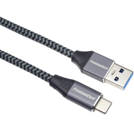 Obrázek PREMIUMCORD Kabel USB- C na USB 3.0 A (USB 3.1 generation 1, 3A, 5Gbit/ s) 3m oplet