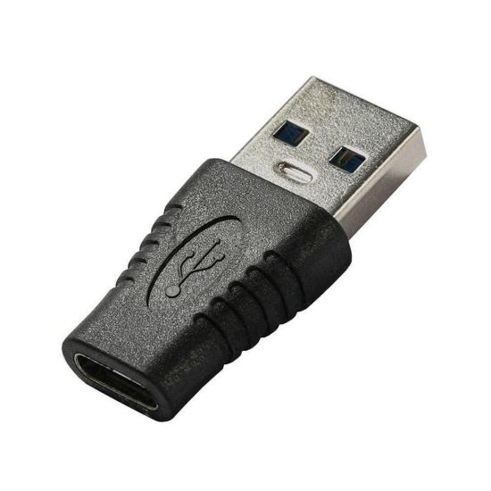 Obrázek PremiumCord USB redukce USB 3.0 A - USB- C (M/ F), černá