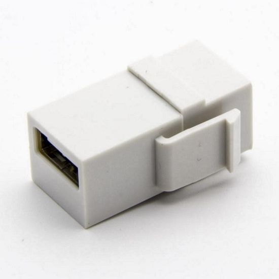 Obrázek PremiumCord USB propojka USB2.0, pro instalaci do keystone zásuvky