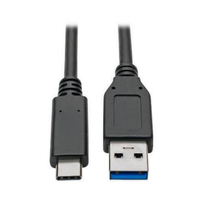 Obrázek PremiumCord kabel USB- C - USB 3.0 A (USB 3.2 generation 2, 3A, 10Gbit/ s) 1m