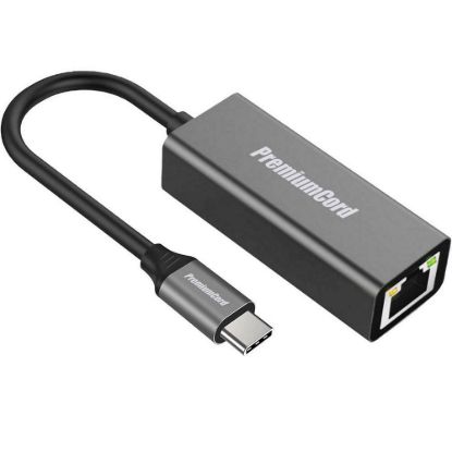 Obrázek PremiumCord převodník USB- C na Gigabit konektor RJ45