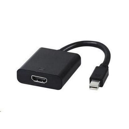 Obrázek PREMIUMCORD Adaptér mini DisplayPort - HDMI Male/ Female, podpora 3D, 4K*2K@60 Hz, 20cm
