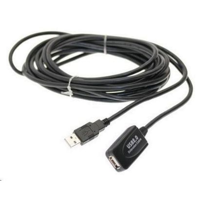 Obrázek PREMIUMCORD USB 2.0 repeater a prodlužovací kabel A/ M- A/ F 5m