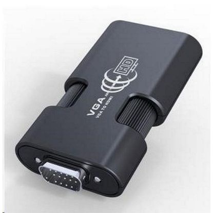Obrázek PREMIUMCORD Převodník - VGA+audio elektronický konvertor na rozhraní HDMI