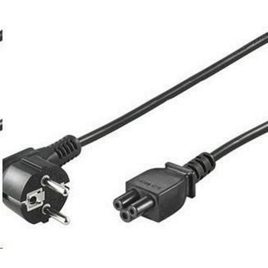 Obrázek PREMIUMCORD Kabel napájecí 230V pro NTB (3pin, Schuko, trojlístek) 3m