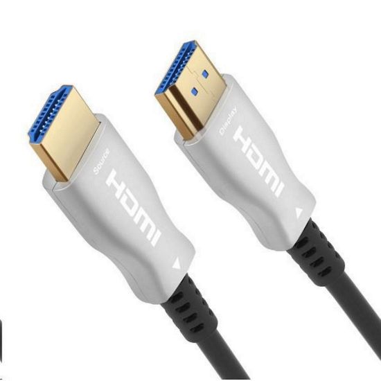 Obrázek PREMIUMCORD Kabel HDMI optický fiber High Speed with Ether. 4K@60 Hz, 30m, M/ M, zlacené konektory