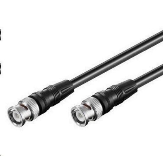 Obrázek PREMIUMCORD BNC kabel pro audio/ video 75 Ohm 1m M/ M