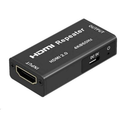 Obrázek PREMIUMCORD HDMI 2.0 repeater až do 40m, rozlišení 4Kx2K@60 Hz