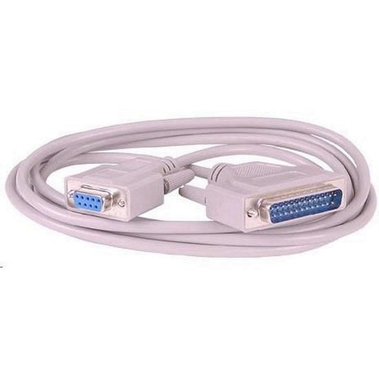 Obrázek PREMIUMCORD Kabel seriový k tiskárně 9F- 25M 2m