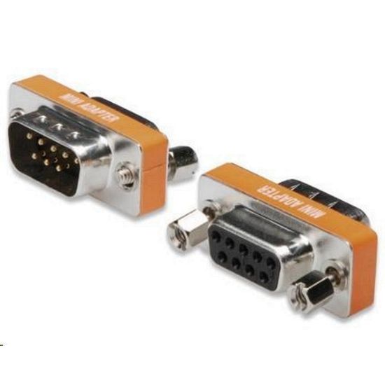 Obrázek PREMIUMCORD Redukce sériový port 9M / 9F, null modem ( překřížené zapojení )