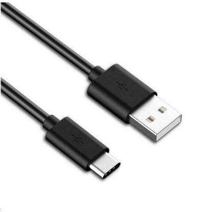 Obrázek PremiumCord Kabel USB 3.1 C/ M - USB 2.0 A/ M, rychlé nabíjení proudem 3A, 50cm, černá